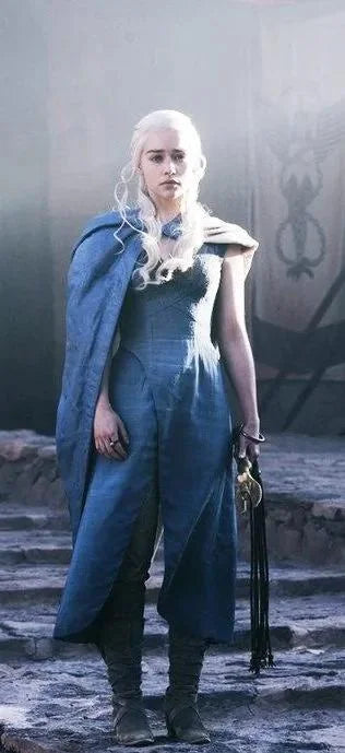Daenerys Targaryen Blue Outfit Cosplay Costume – Game of Thrones(pre-order)