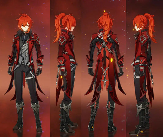Diluc from Genshin impact cosplay outfit (pre-order)