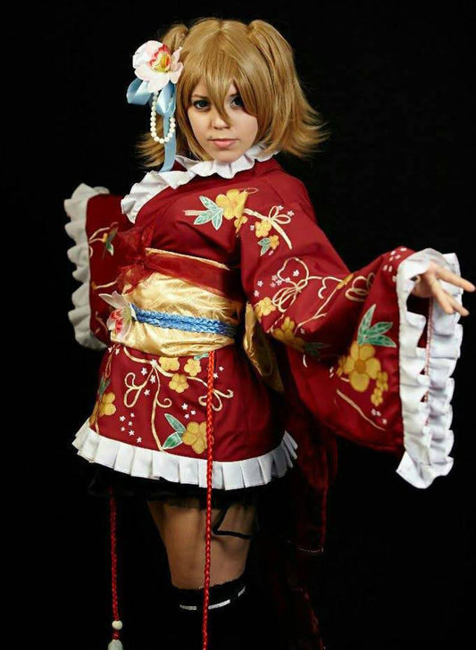 Custom made lolita dress / hand made / lolita cosplay / love live cosplay