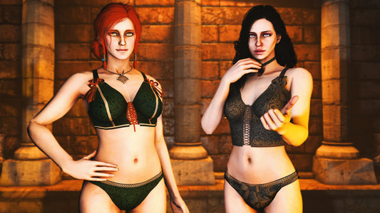 Triss and Yennefer cosplay lingerie / custom cosplay (pre-order)
